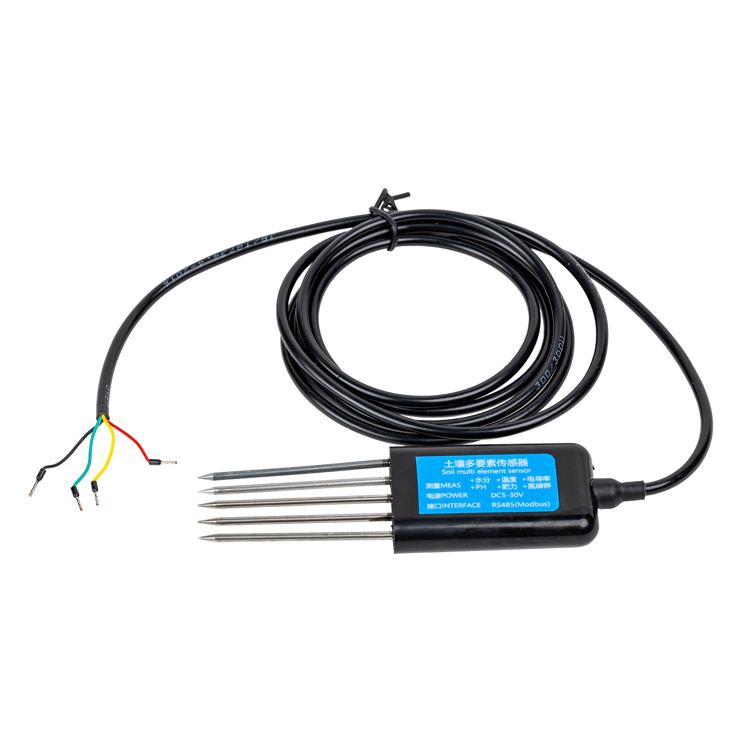 Soil Moisture Sensor - Analizator NPK/PH/EC gleby rolniczej, czujnik wilgotności